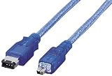 ELECOM IEEE1394[6pin-4pin]�����֥� 1.0m �ޥ꡼�ʥ֥롼 IE-461ID