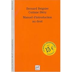 Manuel d'introduction au droit : Premi�re ann�e de licence - Premier semestre