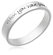 Sterling Silver "When You Have Faith, Anything is Possible" Ring