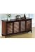Kitchen & Housewares : Savannah Louvered-door Four-door Lowboy
