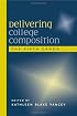 Delivering College Composition: The Fifth Canon