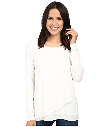 [エヌワイディジェイ] NYDJ レディース Layered Front Knit Top トップス [並行輸入品]