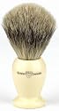 Edwin Jagger 1EJ947 Best Badger English Shaving Brush with Drip Stand - Ivory