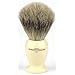 Edwin Jagger Best Badger English Shaving Brush with Drip Stand - Ivory