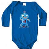 Robots Love Dancing Long Sleeve One-piece