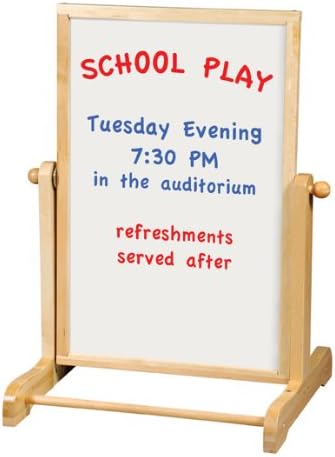 Message Board (Chalkboard One Side and a Wipe - Off Markerboard on the Other Side)