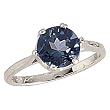 Genuine London Blue Topaz Ring