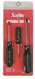 Xcelite XST3 3-Piece Phillips Super tru-tip Screwdriver Set