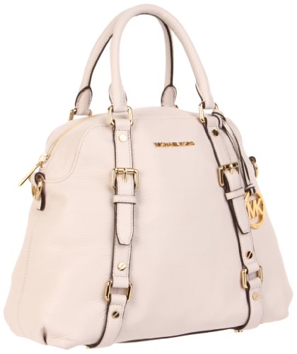 Michael Michael Kors Bedford Large Bowling Satchel, Vanilla