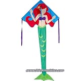 Large Easy Flyer Kite - Arianna Mermaid (46