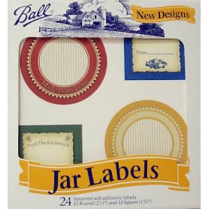 Jarden #10610 12PK Jelly Jar Label by Jelly Jars