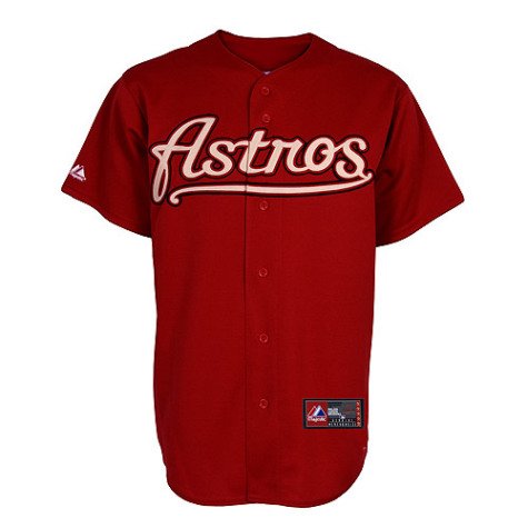 Men's Houston Astros Replica Alternate Jersey by Majestic - XL