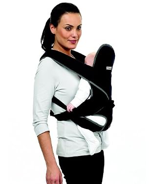 Wilkinet Baby Carrier in Twill Cotton - Black