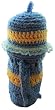Handmade Vintage Inspired Baby Bottle Holder - Rich Baby Blue (100% Crocheted By Hand) Handmade Vintage Inspired Baby Bottle Holder - Rich Baby Blue (100% Crocheted By Hand)