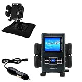 iRiver H320 Auto Bean Bag Dash Holder with Car Charger - Uses Gomadic TipExchange
