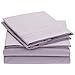 Ideal Linens Bed Sheet Set - 1800 Double Brushed Microfiber Bedding - 4 Piece (Queen, Lavender)