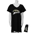 Western Michigan Broncos Ladies Black Nightshirt in a Bag