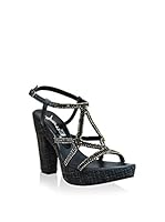 MARTINA BLUE Sandalias de tacón 15-5401PL (Plomo)