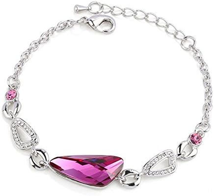 HONEYKISS Womens Sea of Love Crystal Bracelet Jewelry(C1)