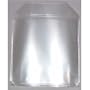 MHP� 100 x Pochette Transparente Claire pour CD et DVD en PVC renforc� avec Rabat 120 Micron 125 x 125 mm