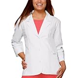 Baby Phat "Mini" 25.5" Lab Coat (XS-3XL). Slim Fitting - Sku:Cherokees26380WHBPXL; Color:White; Size:XS XS
