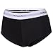 WingsLove Women's Modern Cotton Seamless Soft Boyshort Panties Underwear Pack of 3