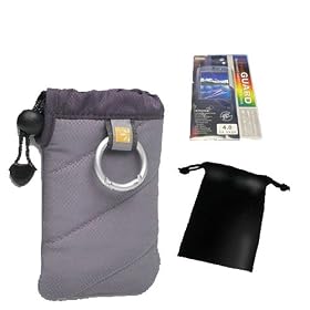 ACTIVE Protective carrying POUCH (silver) for HTC Hero with Google ***Includes Accessory... by Case Logic