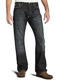 Ed Hardy Men's Skull Roses Loose Fit Jean