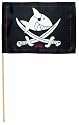 Stockfahne Capt´n Sharky flagge mit Stab Coppenrath Verlag KG 25159