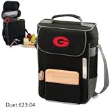 University of Georgia Bulldogs UGA Bottle Wine Tote Cooler Bag Embroidered