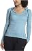 Puma Women's Lightweight Cover Up Top,Blue Mist-Black,X-Small