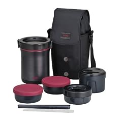 THERMOS ステンレスランチジャー 1.1合 ブラック JBE-1600F BK