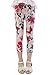 7th Fashion Girls Leggings Print Flowers Capri Pants Childrens Trousers