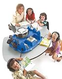 Califone 1776PLC6T Spirit Tabletop Stereo Listening Center with 6-Headphones and Audio Pod