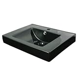 Elements of Design EV9620K Designer Fauceture Mission China Bathroom Sink, Black