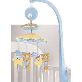Gund Bear 24" Mobile (Blue)
