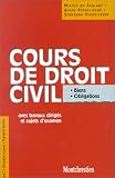 Revue LGDJ / Montchrestien  / Cours de droit civil, tome 1, 2e partie, 13e édition. Biens, Obligations