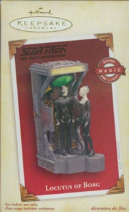Star Trek Locutus of Borg ornament