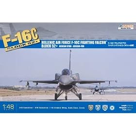 F-16c Block 52 Hellenic (Greek) Af Fighting Falcon Aircraft W 600gal Fuel Tank 1-48... from Fuel Tanks Airplane