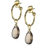 in2 design Ellen Smokey Quartz And 14k Gold -P