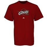 Cleveland Cavaliers adidas Maroon Primary Logo T-Shirt