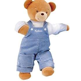 Kaloo Blue Medium Floppy Bear by Kaloo