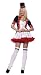 Womens Fashionable Toy Soldier Costume Great Colonial Costume Too! ONLY HERE with OPTIONAL Leg Warmers, Petticoat & Stockings