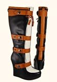 LAMB Chartres II Womens Black / Natural Boots