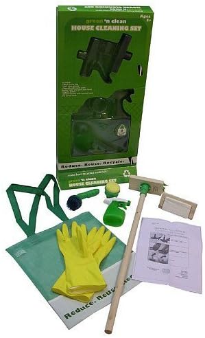 Planet Toys Green 'n Clean House Cleaning Set