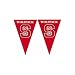 Missouri Tigers NCAA 25Ft String Of 6 x 9 Party Pennants (Flags)