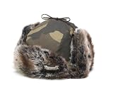 Animal Mens Deerstalker / Tank Driver Hat