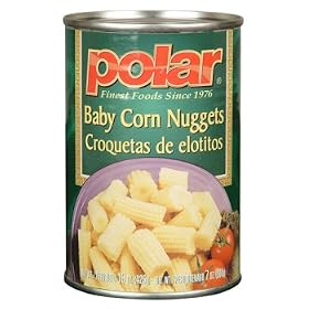12 Pack Case of 14.4 oz. Can of Baby Corn Nuggets