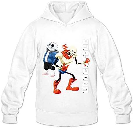 Men's Papyrus And Sans Hoodies M White