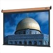 Dalite Veneer Model B Matte White Fabric 120 Inch Diag. Medium Oak Projection Screen
